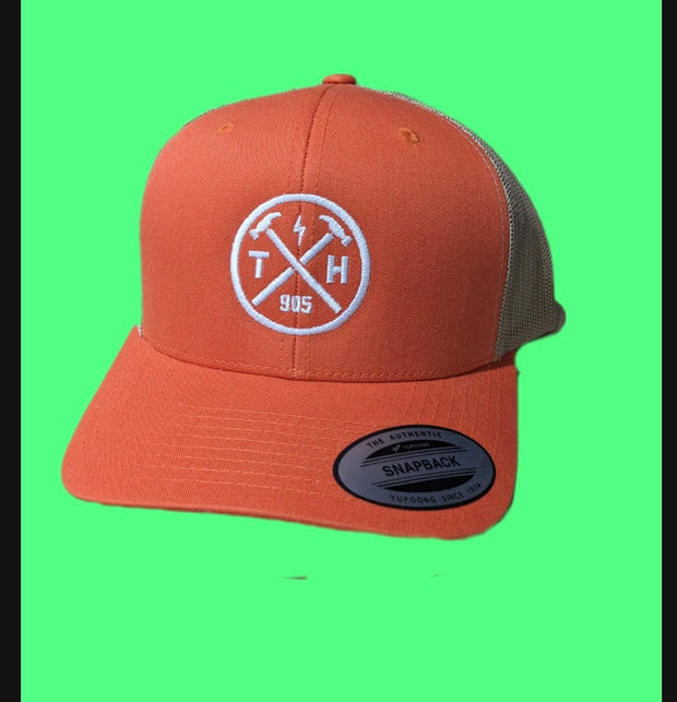 True Hamiltonian snapback trucker hat