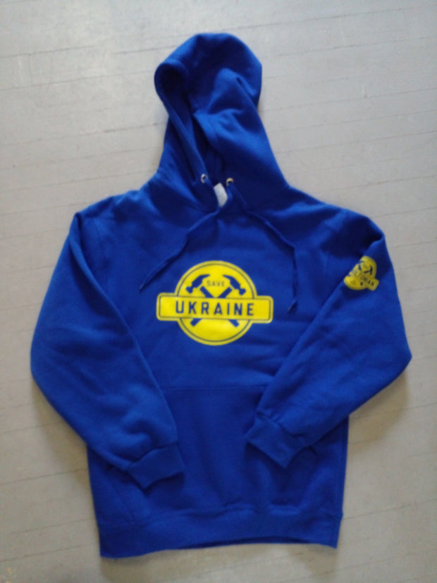 Save Ukraine Hoodie blue